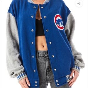 VINTAGE KNIT SPORTS BOMBER - LF